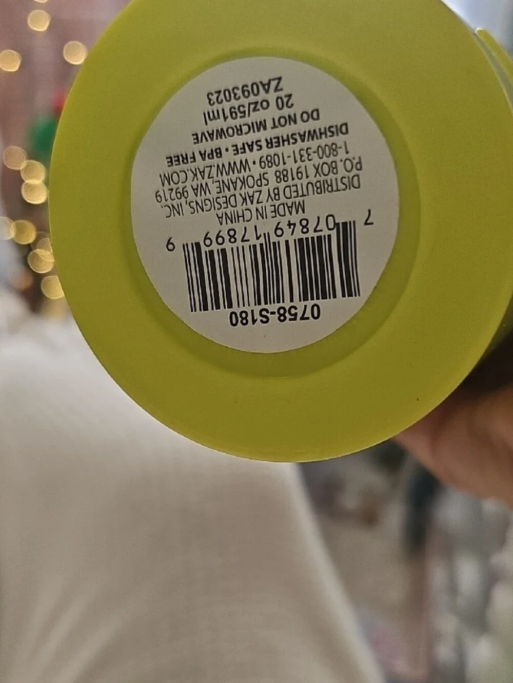 Target Neon Yellow 'EXTRA' Travel Tumbler with Straw